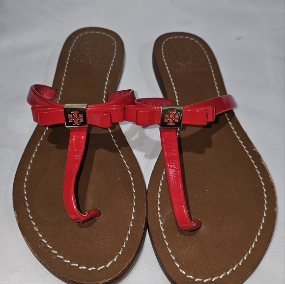 Tory Burch thong slides - Picture 1 of 5